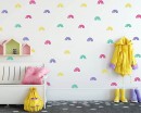 Rainbow wall stickers